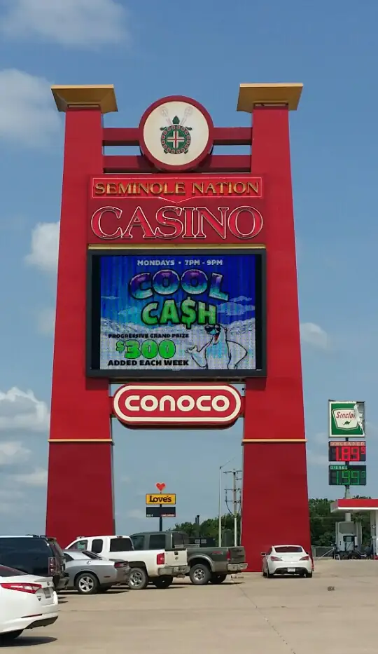 Seminole Nation Casino I-40 Exit 200